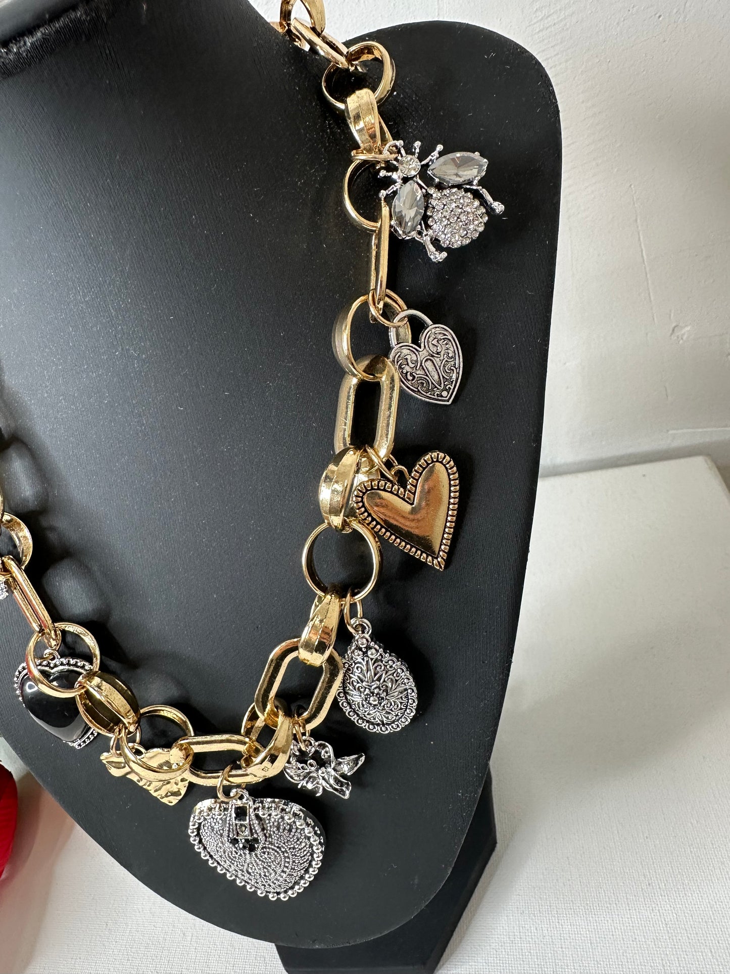 COLLANA CHARM CUORI