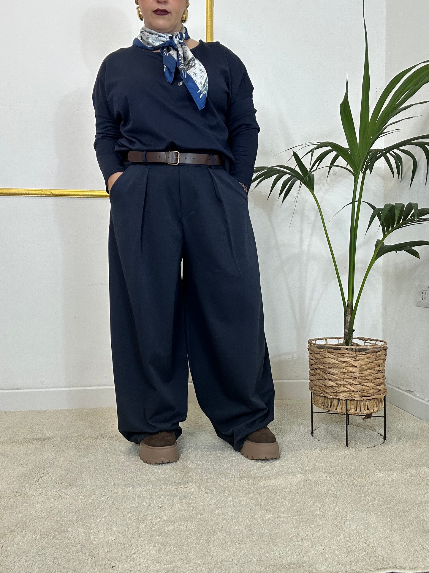 PANTALONE NASTI BLÙ