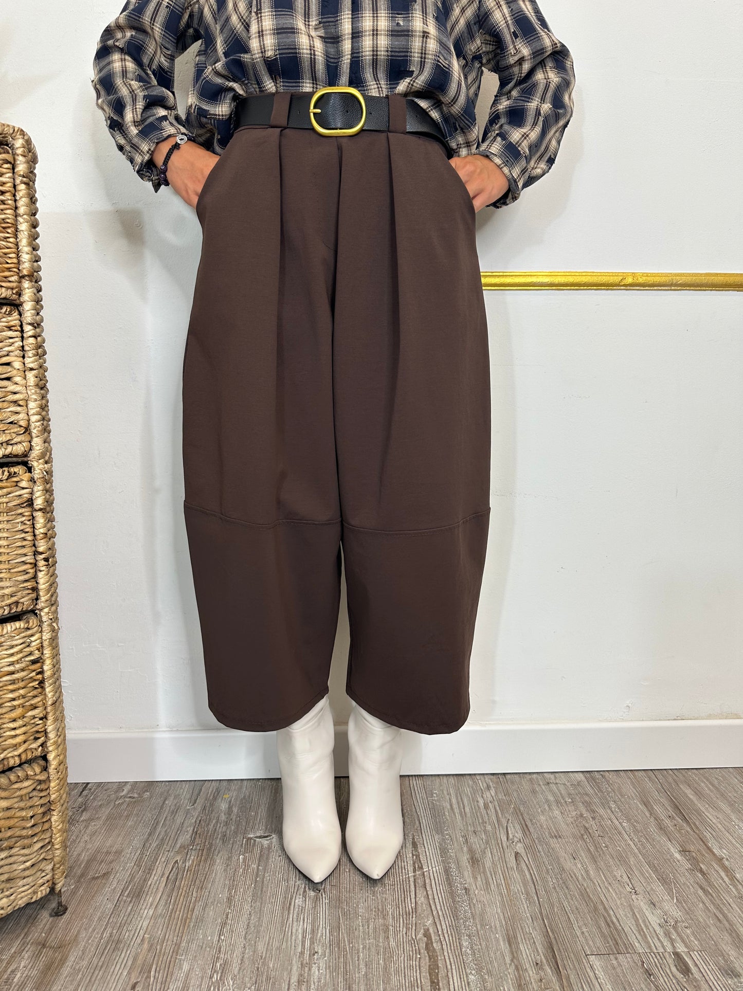 PANTA BENEDETTA MOKA