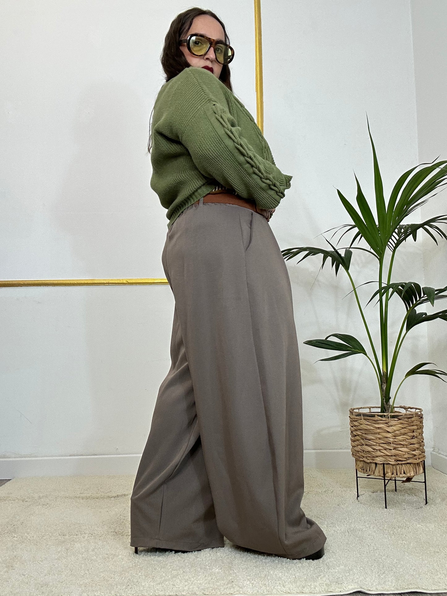 PANTALONE NASTI FANGO