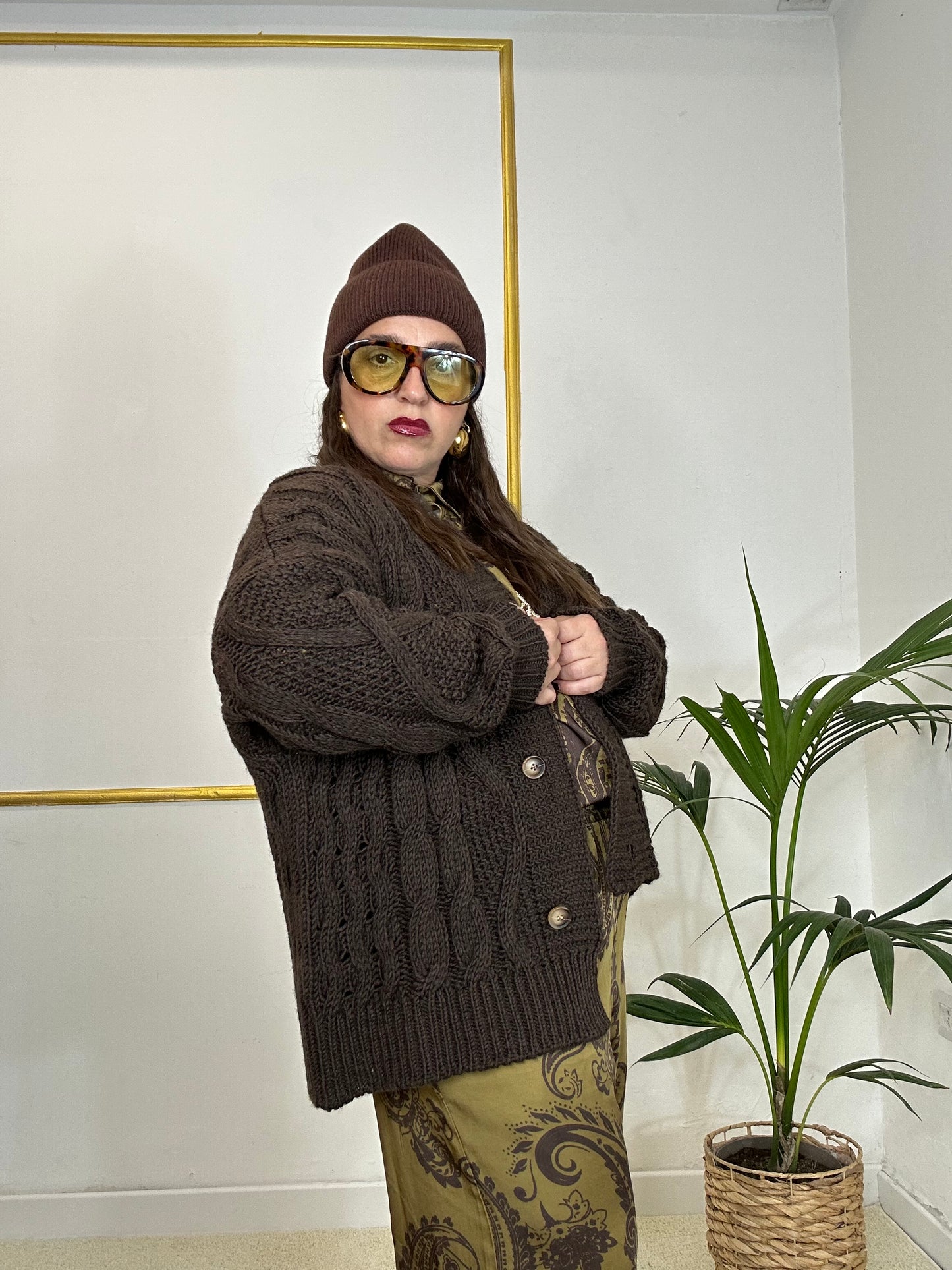 CARDIGAN GIORGIA MOKA