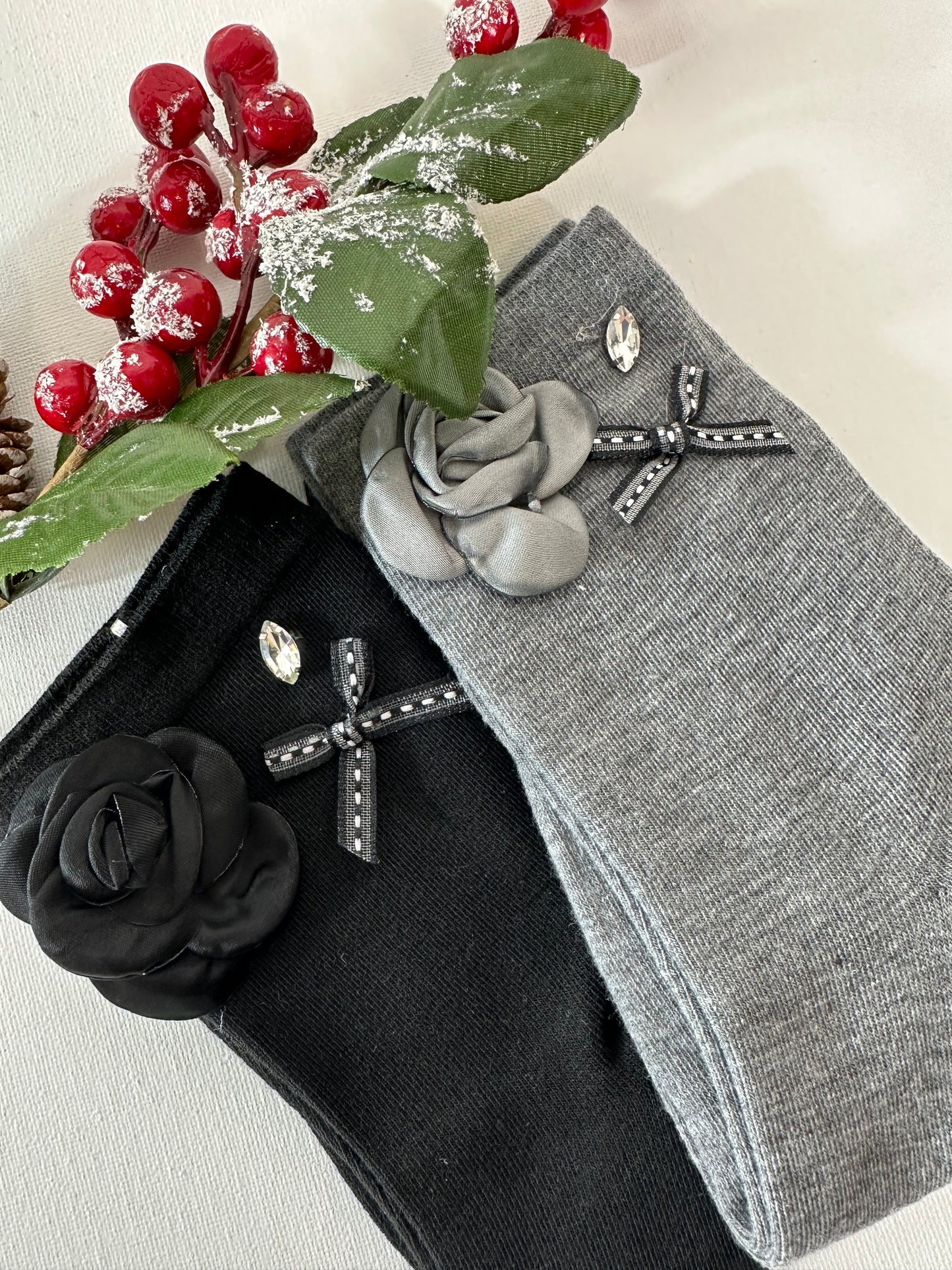 Calzino con accessorio
