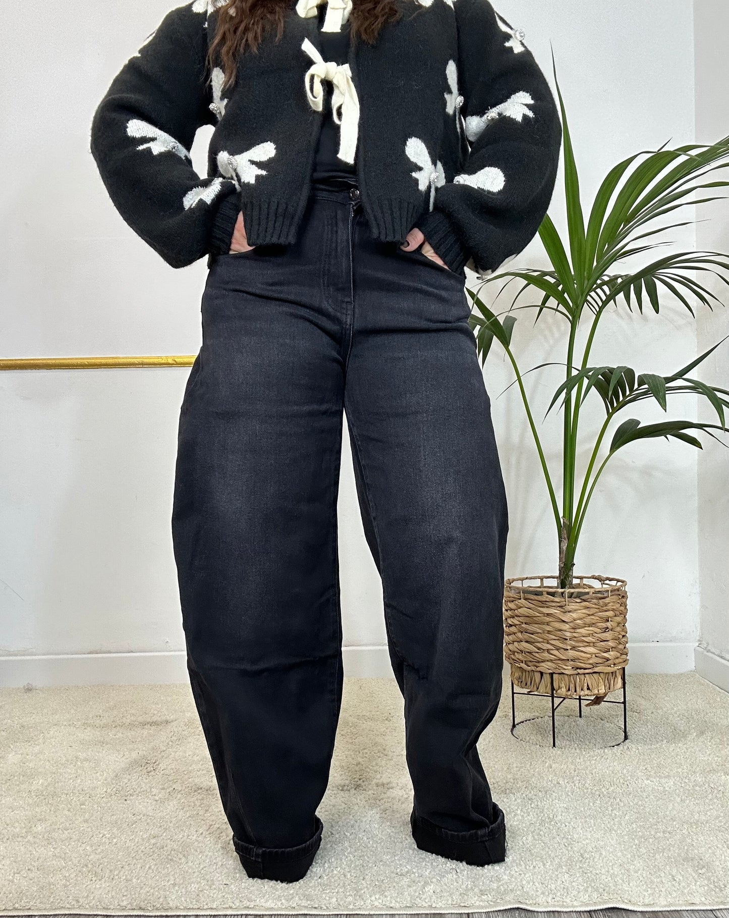 JEANS BALOON CHIARA NERO