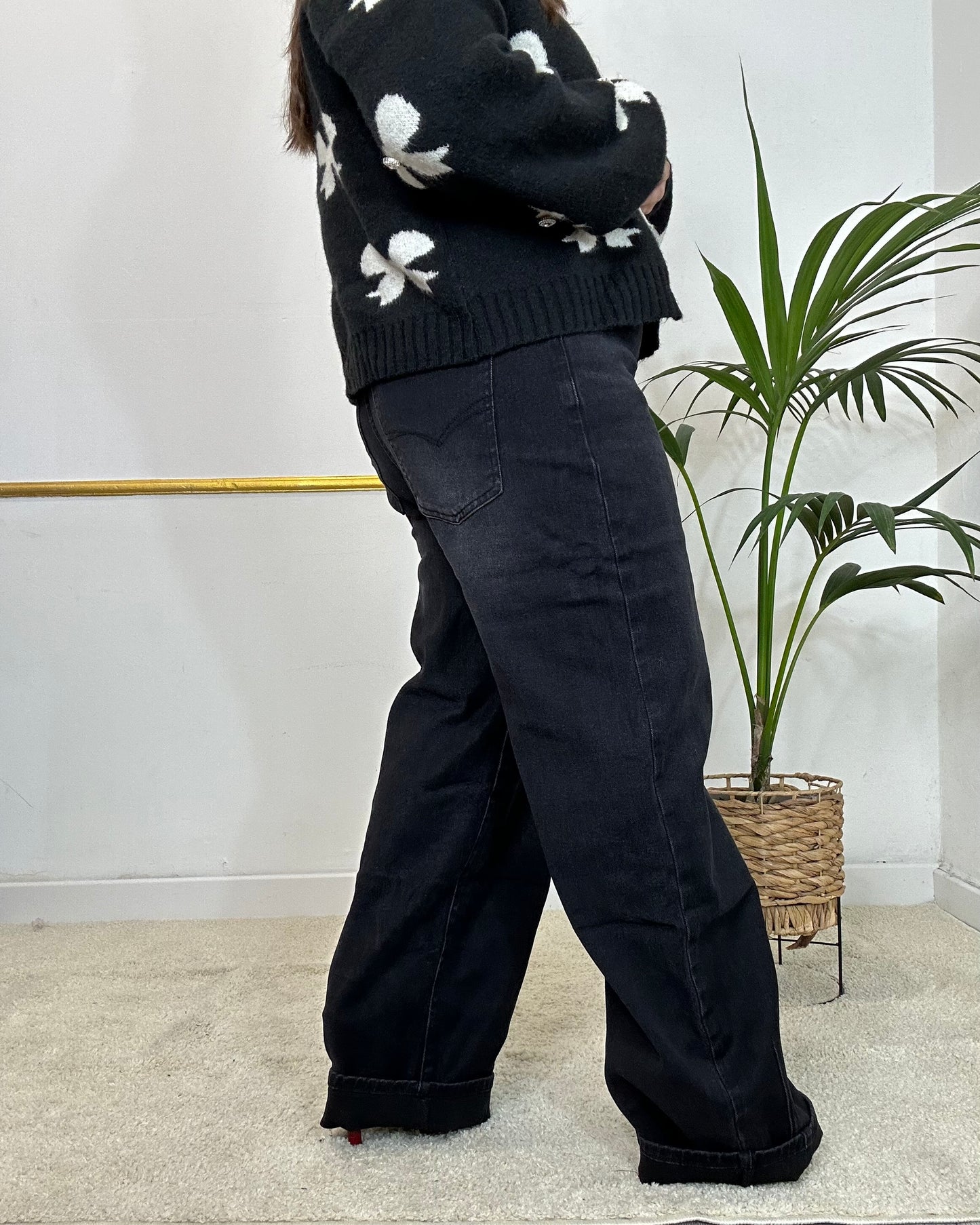 JEANS BALOON CHIARA NERO