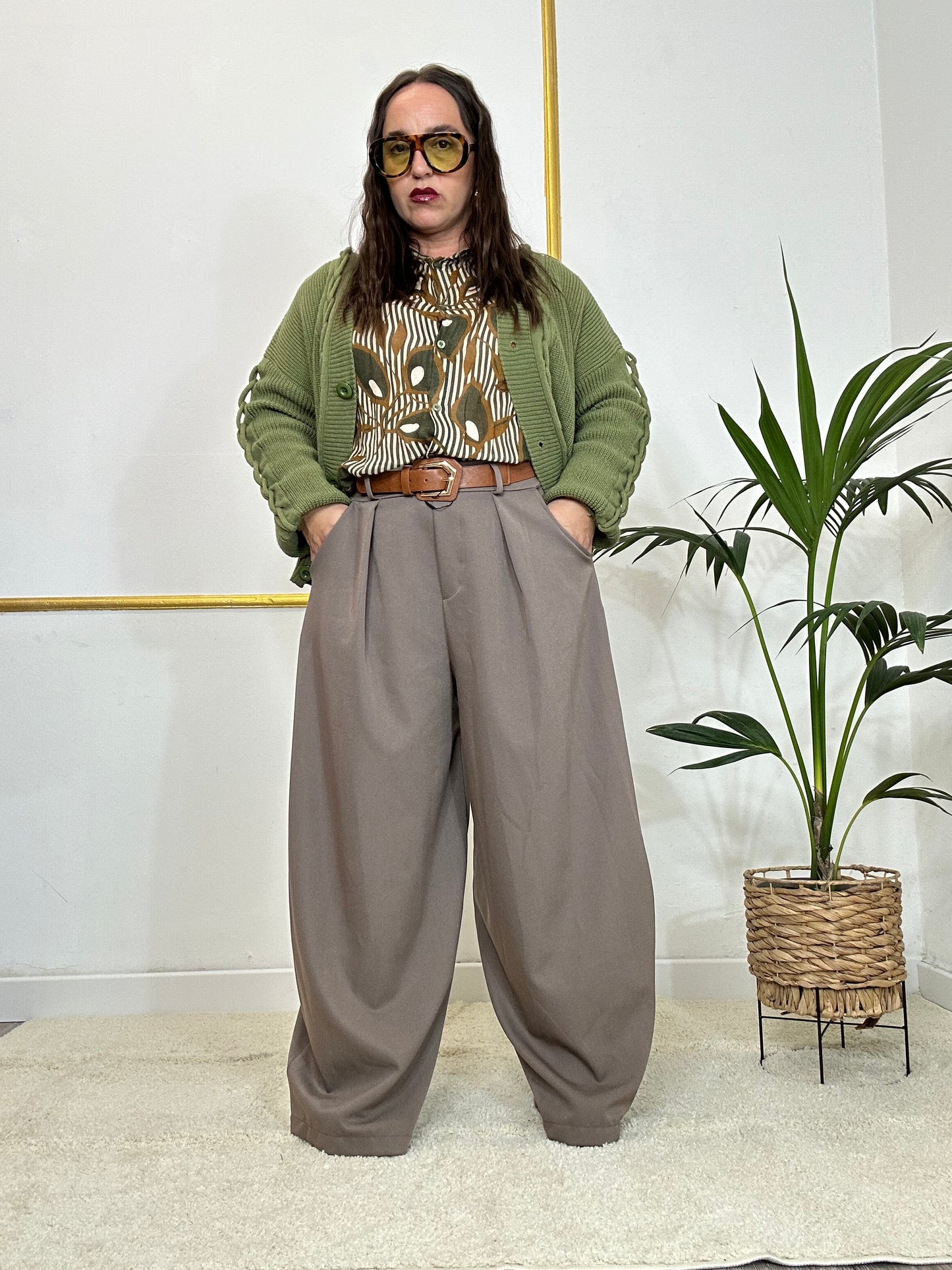PANTALONE NASTI FANGO