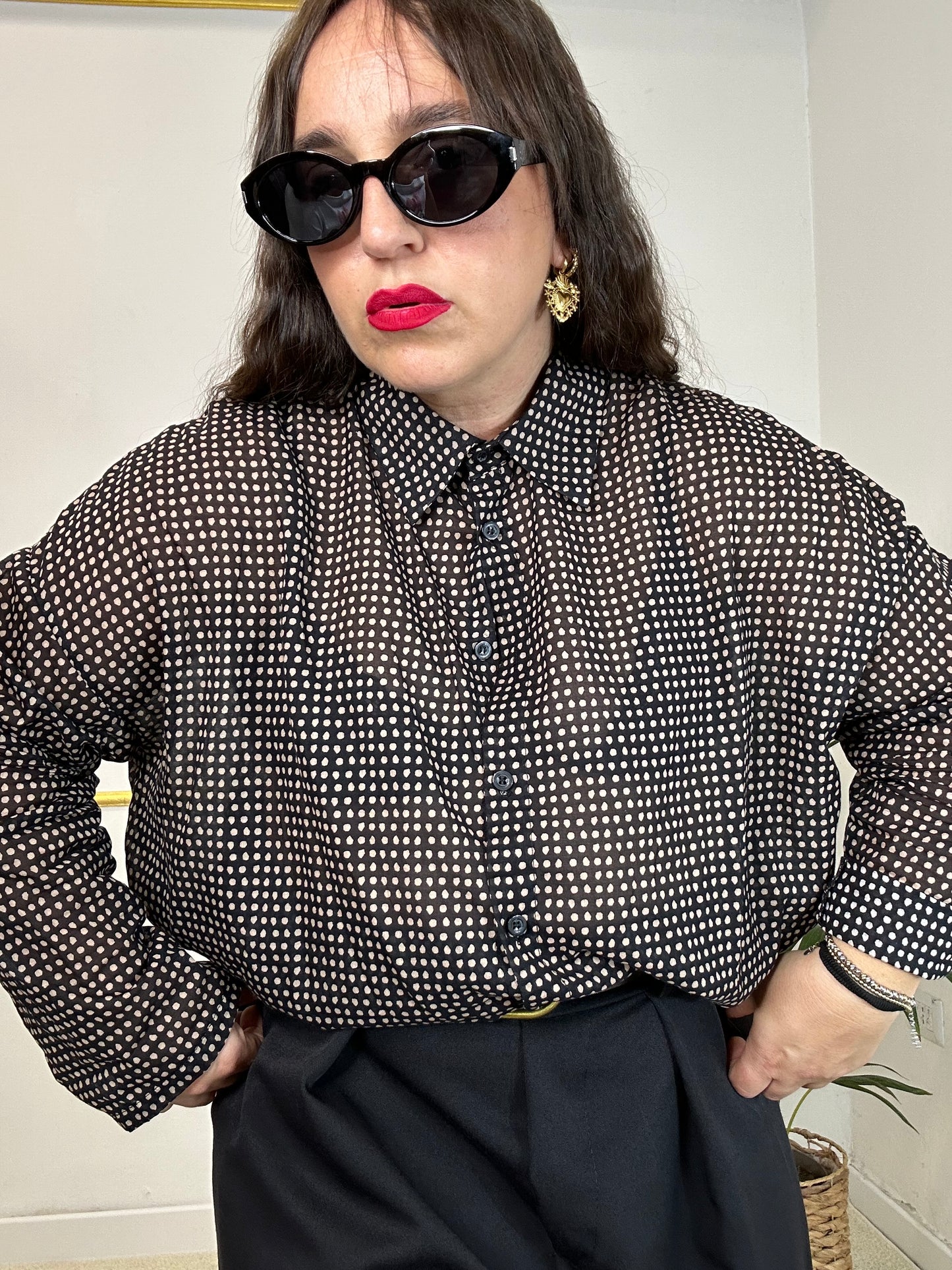 CAMICIA POIS NERA
