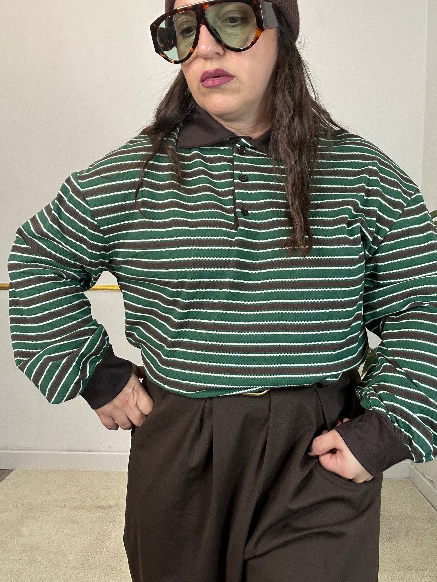 MAGLIA POLO VERDE