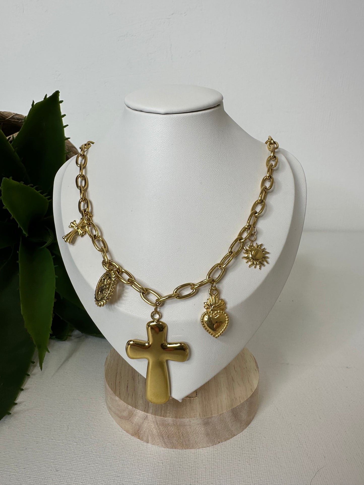 Collana Charms Croce