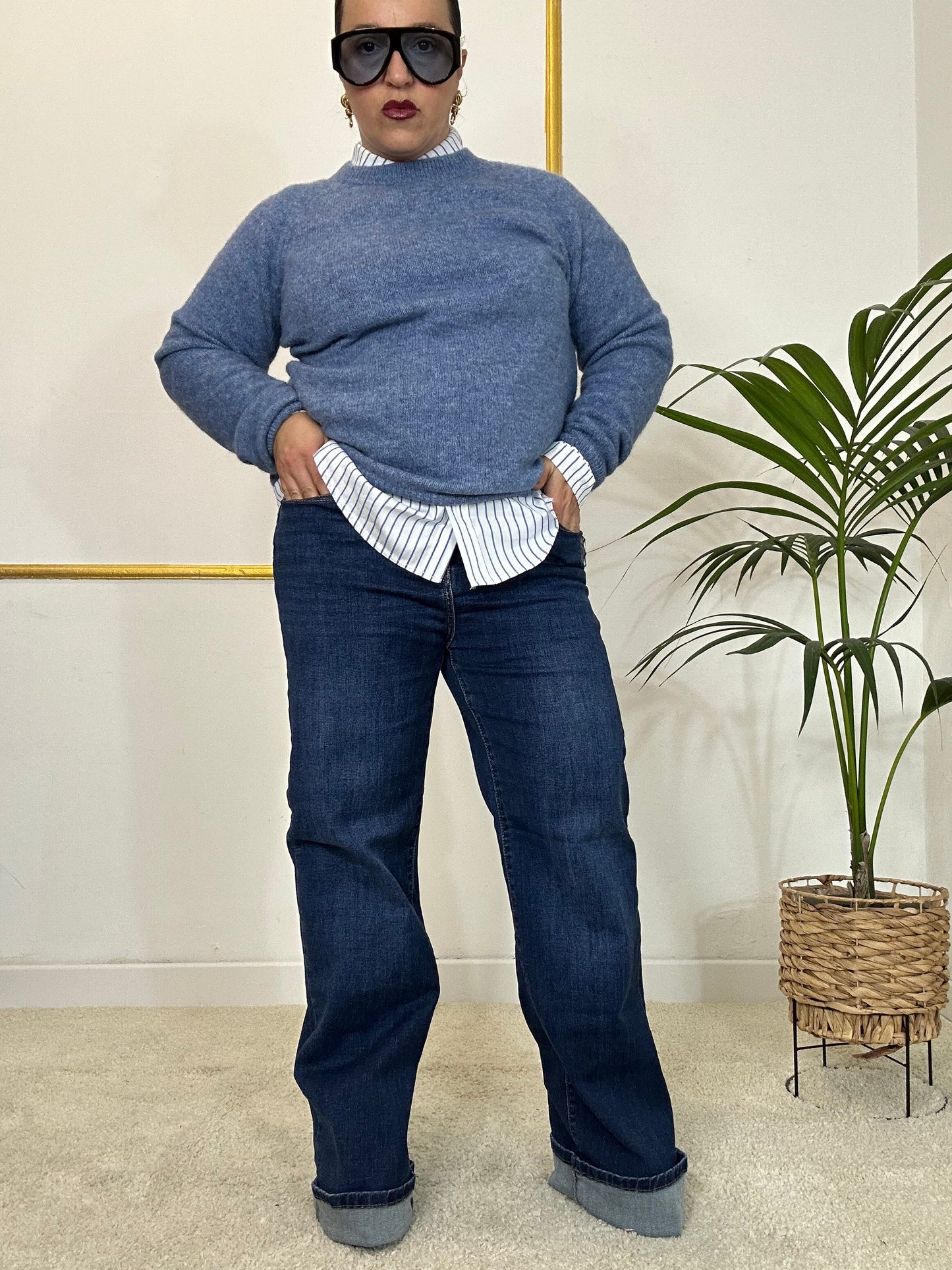 JEANS DRITTO MODELLO CURVY