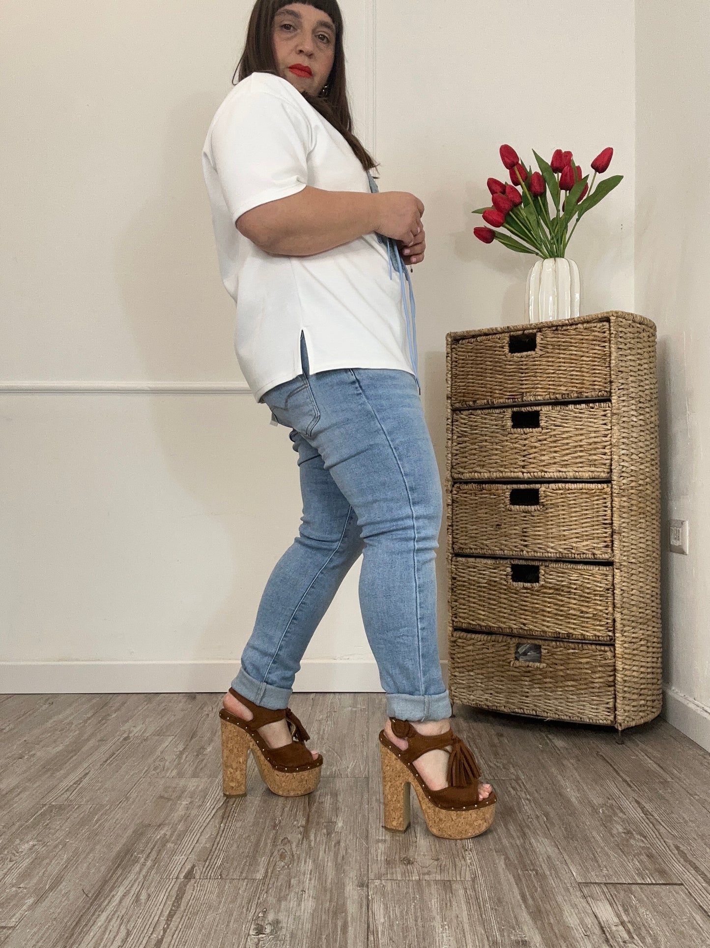 Jeans skinny curvy