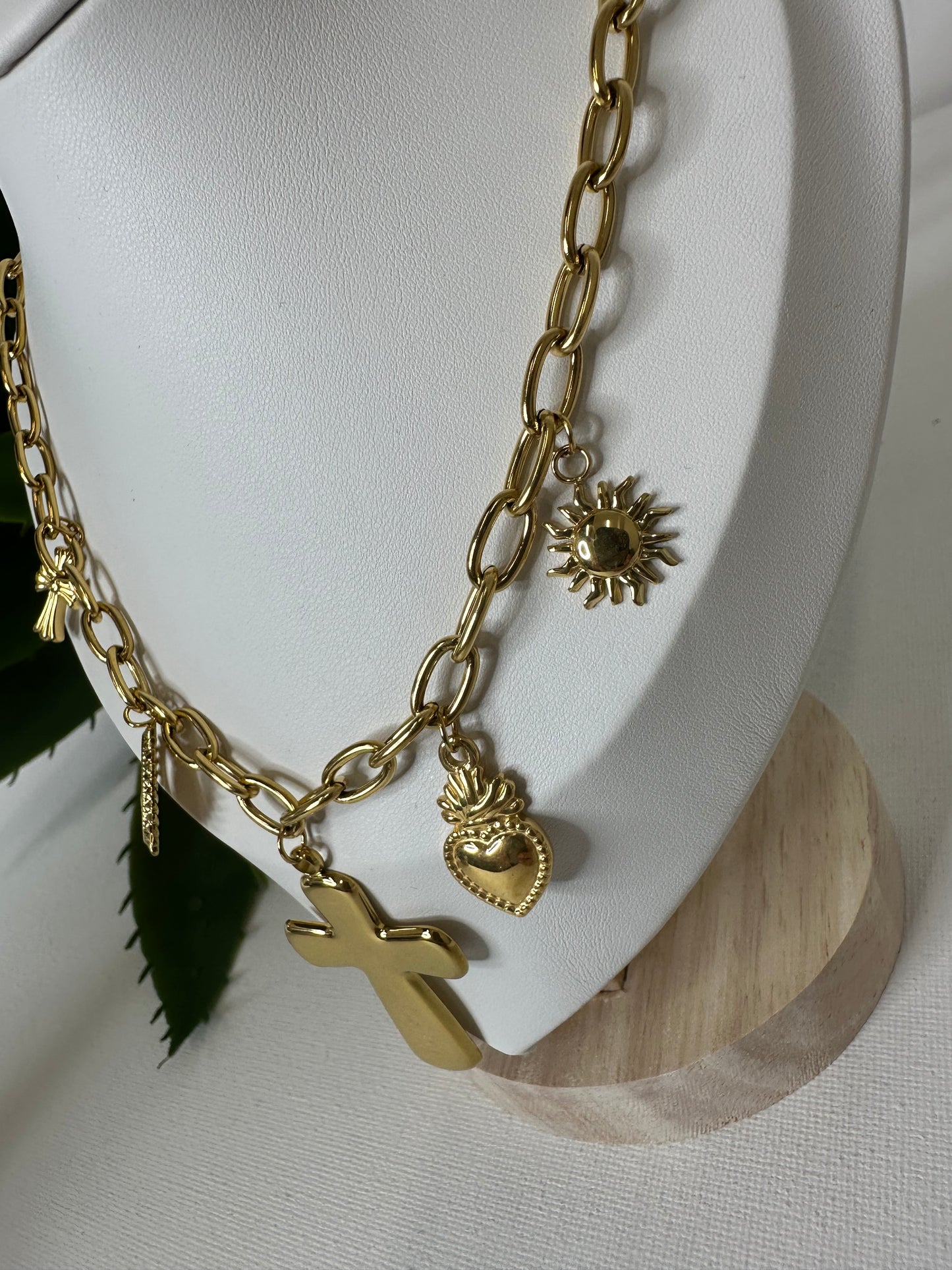 Collana Charms Croce