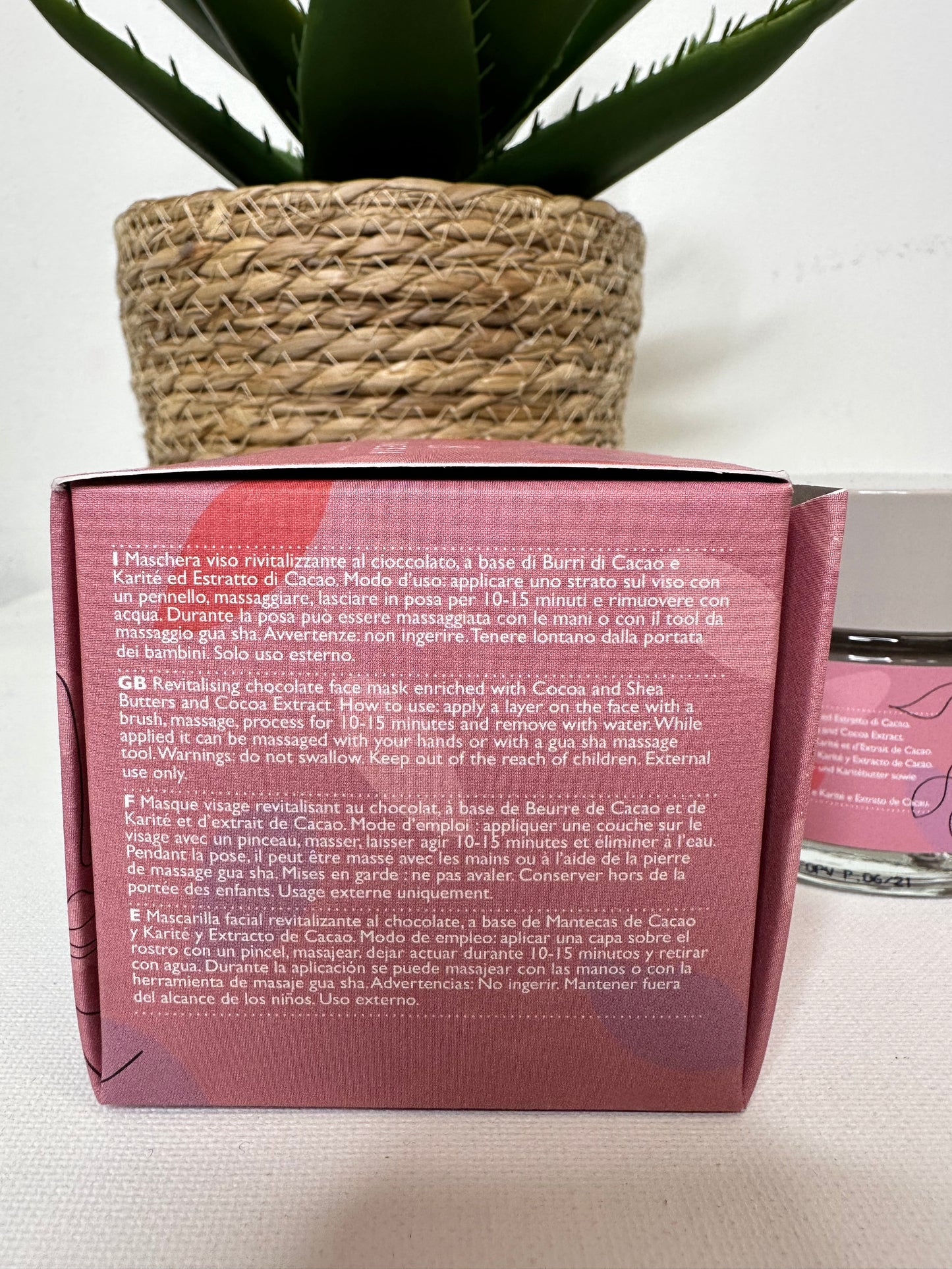 SINESIA – Creamy Chocolate Mask | Maschera Viso Rivitalizzante al Cioccolato (50 ml)