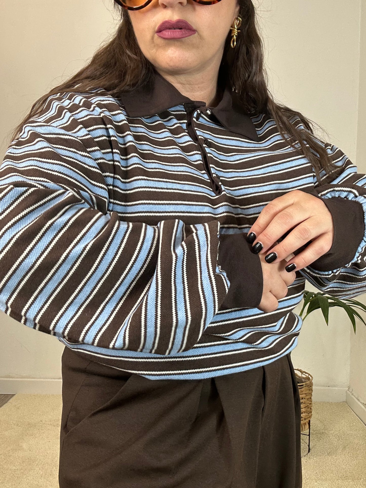 MAGLIA POLO AZZURRA