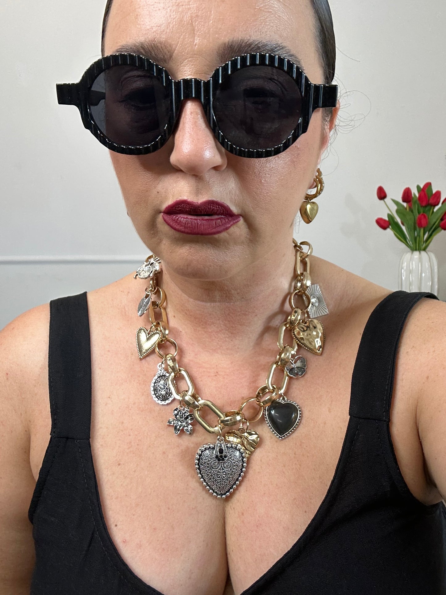 COLLANA CHARM CUORI