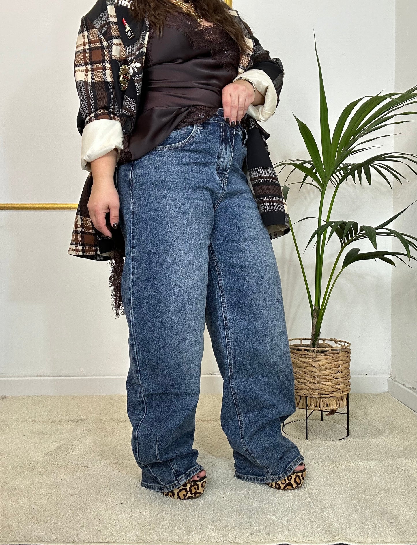 JEANS BALLOON CHIARA BLÙ