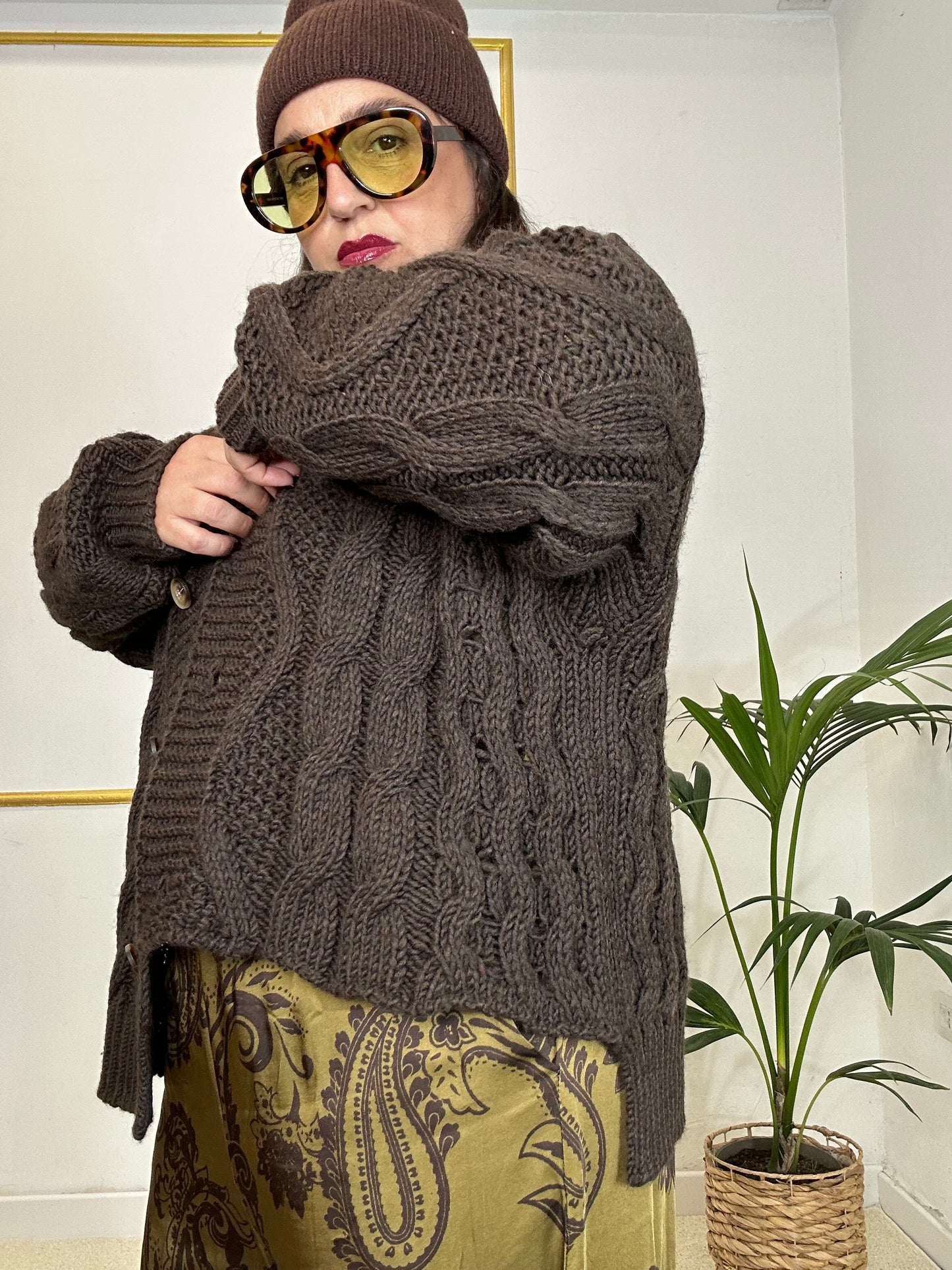 CARDIGAN GIORGIA MOKA