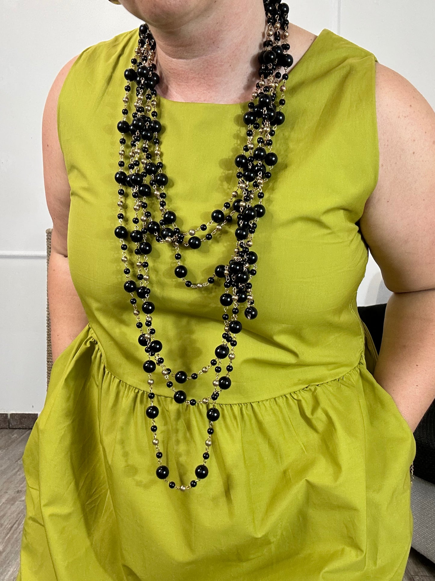 Collana di Perle Nera