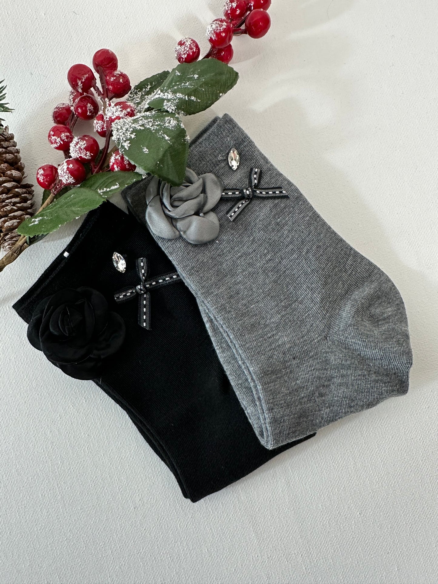 Calzino con accessorio