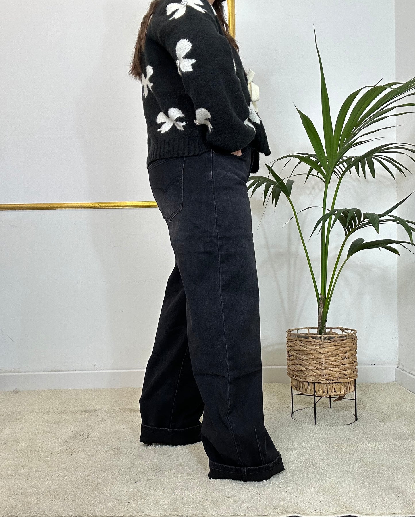 JEANS BALOON CHIARA NERO