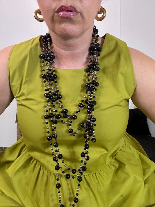 Collana di Perle Nera