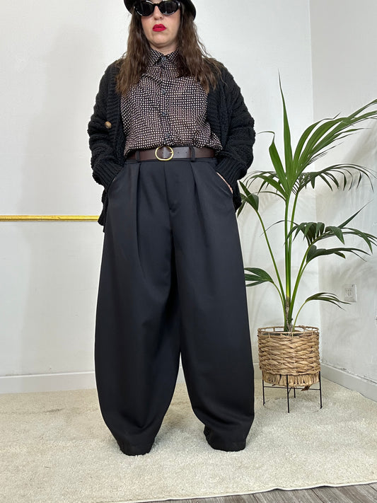PANTALONE NASTI NERO