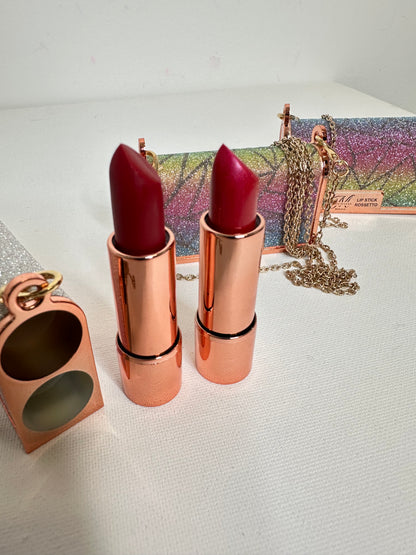 Mini Borsetta Glitter con 2 Rossetti – Edizione Gift