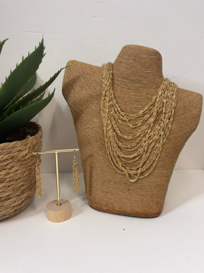 Set collana+orecchini