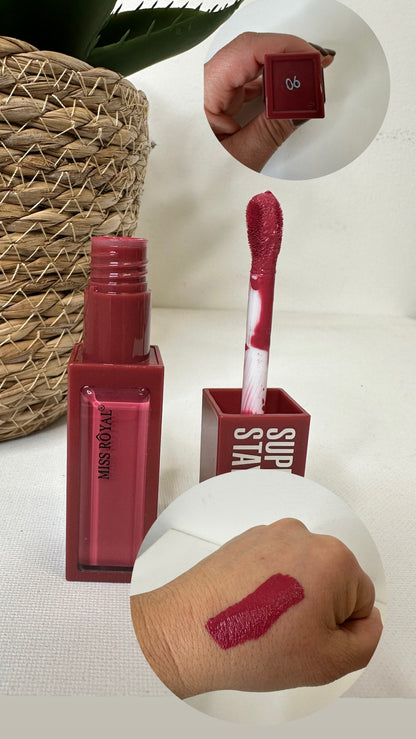 MISS ROYAL – Velvet Matte Lip Glaz