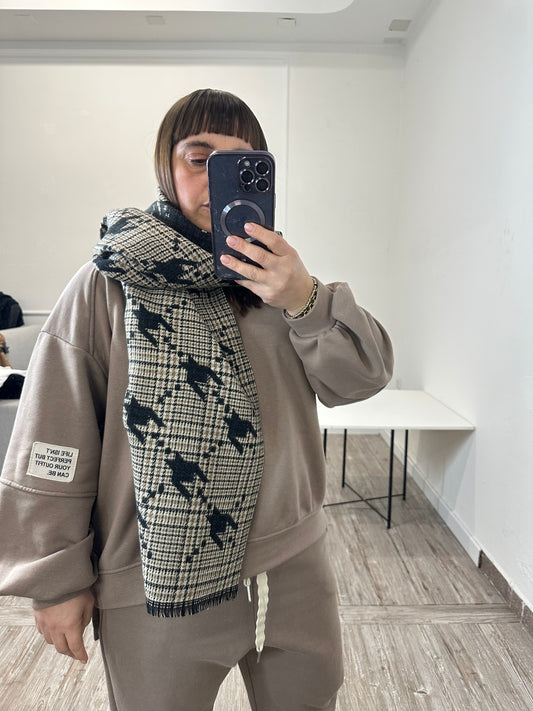 SCIARPA PIED DE POULE + COLORI