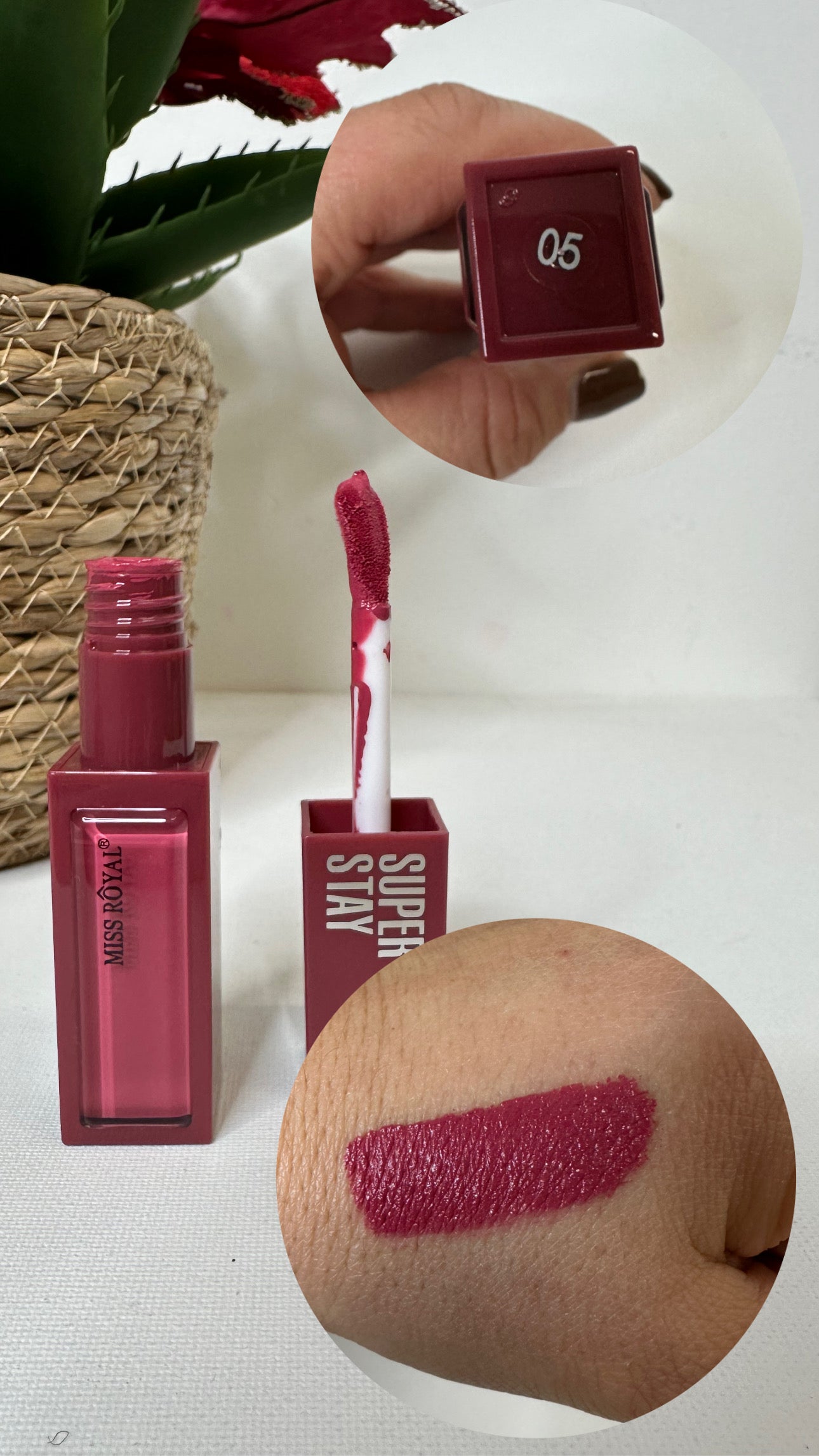 MISS ROYAL – Velvet Matte Lip Glaz