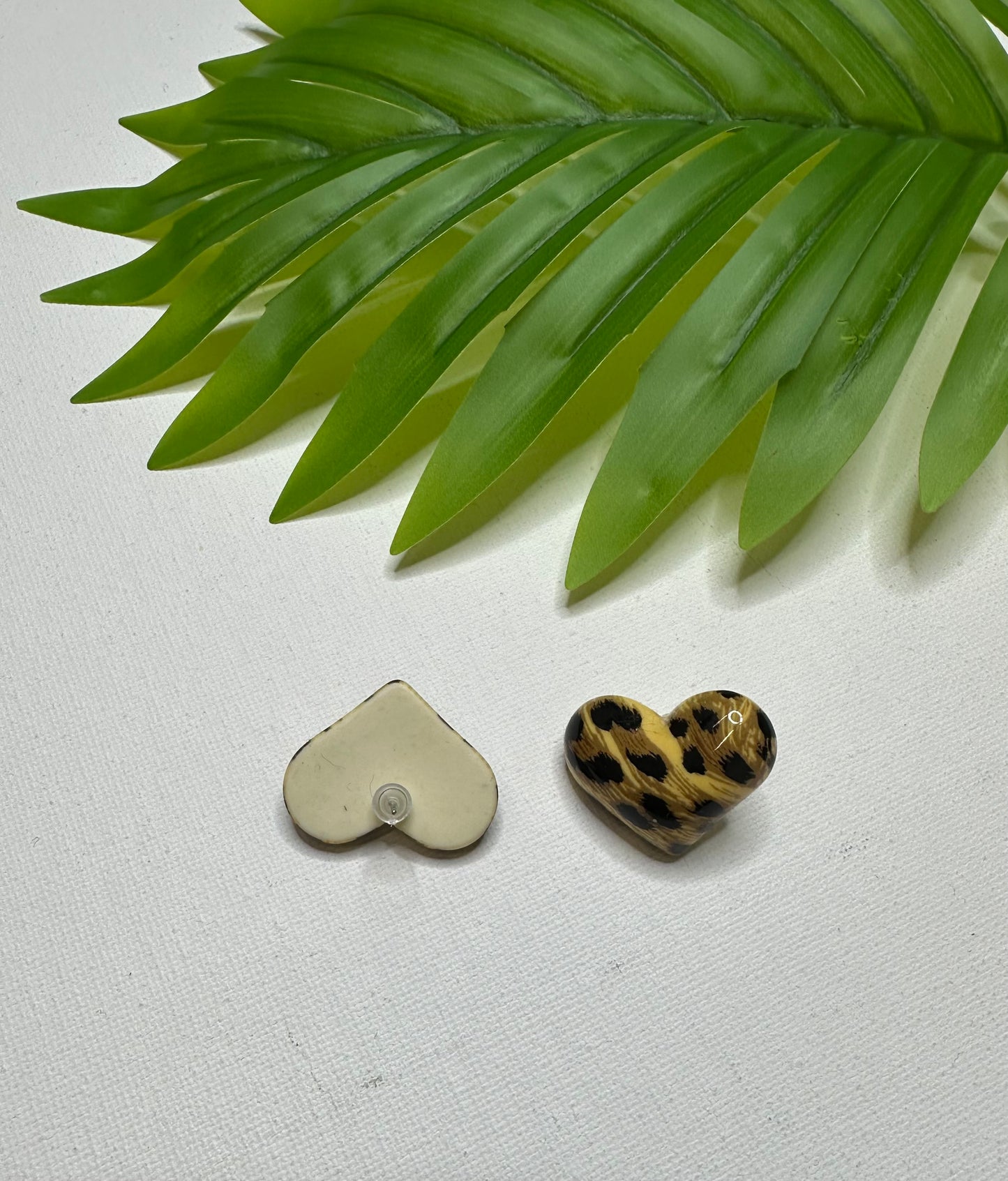 ORECCHINI CUORE MACULATO