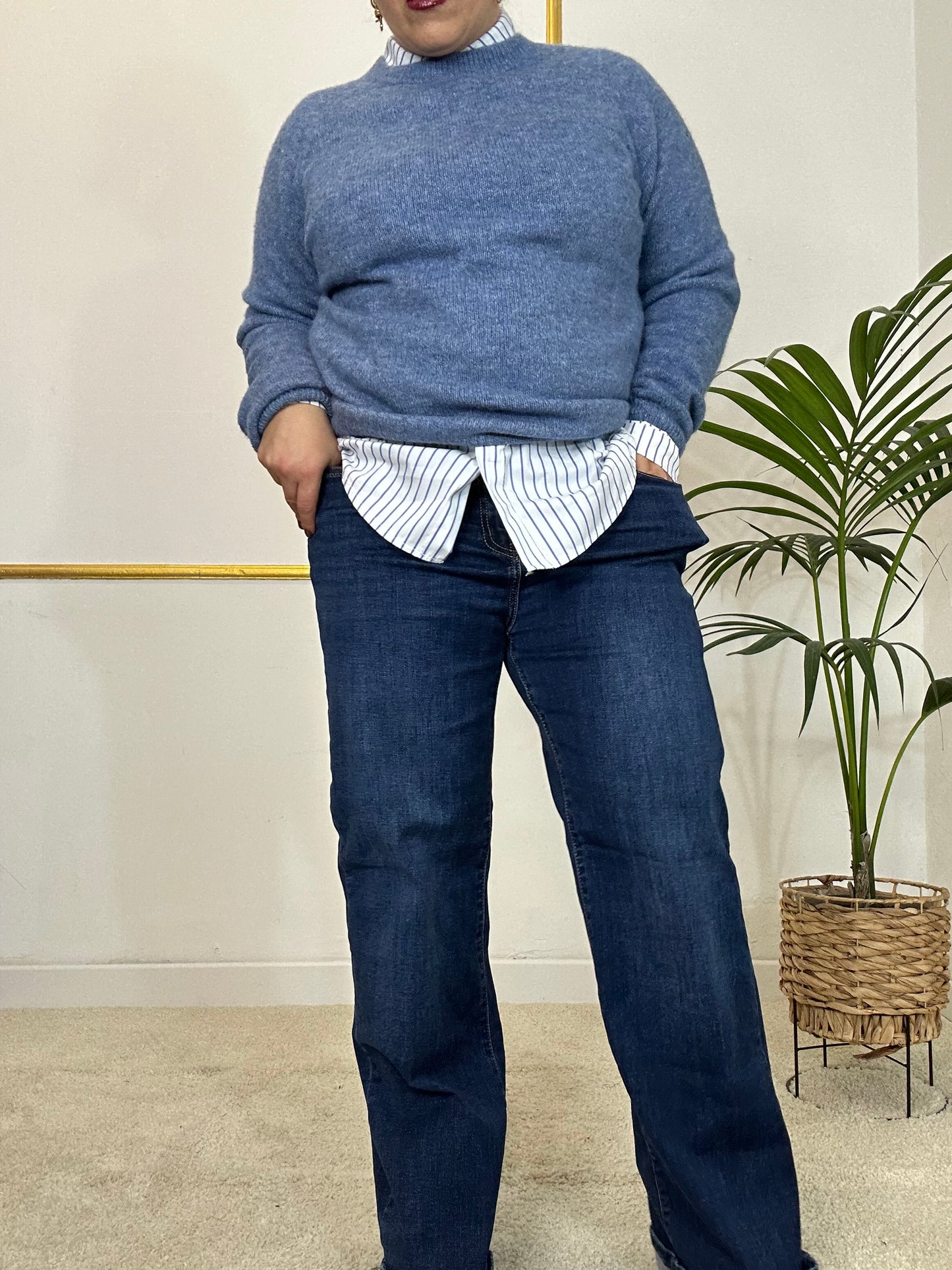 JEANS DRITTO MODELLO CURVY