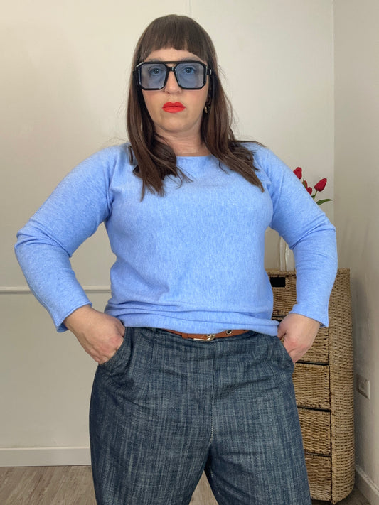 Maglia celeste Luana