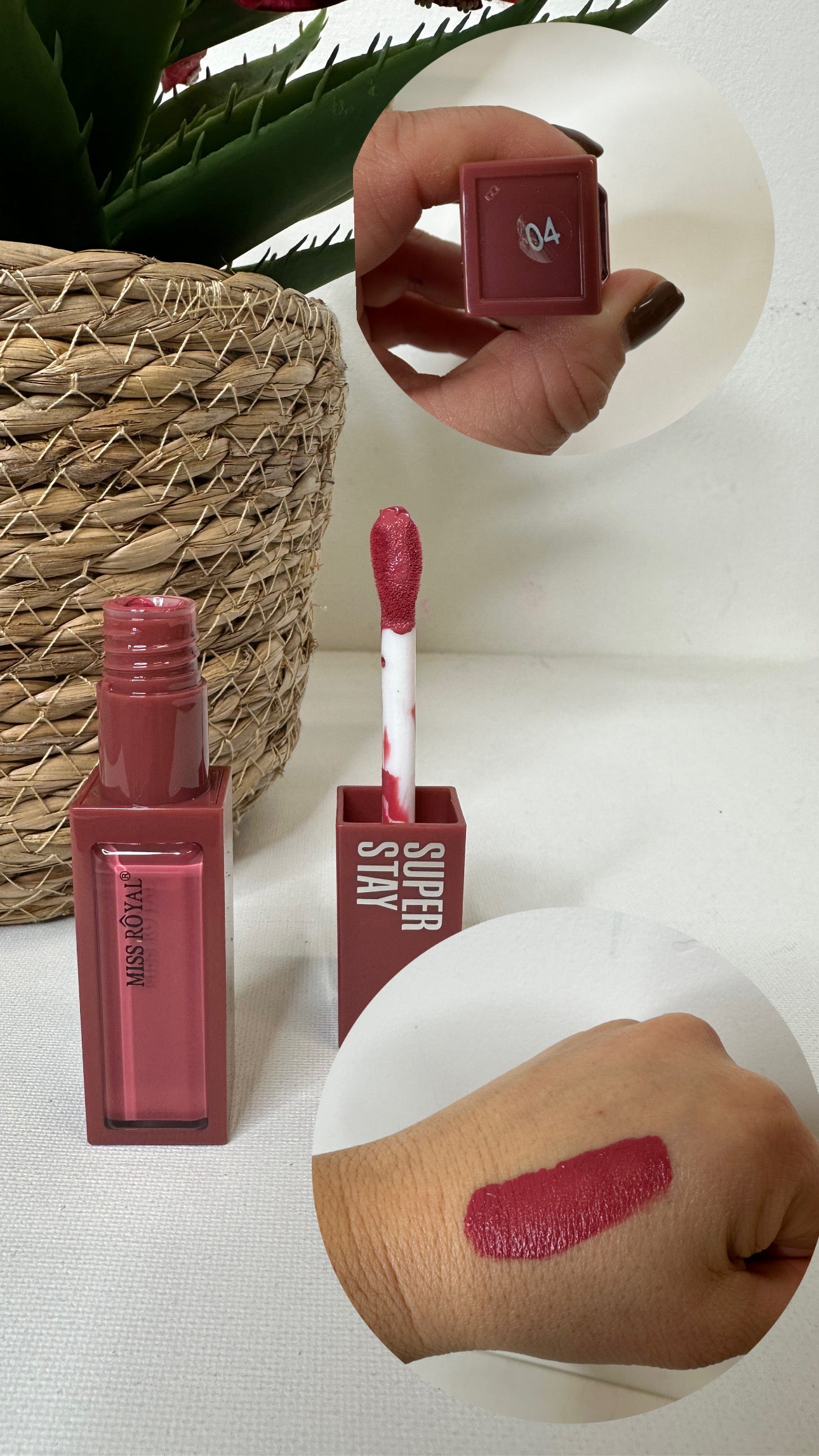 MISS ROYAL – Velvet Matte Lip Glaz