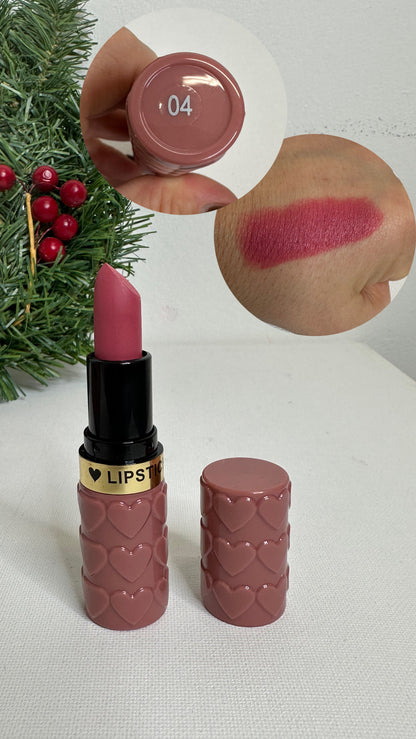 Set Rossetti Miss Royal – 6 tonalità nude • Lunga Tenuta 24H