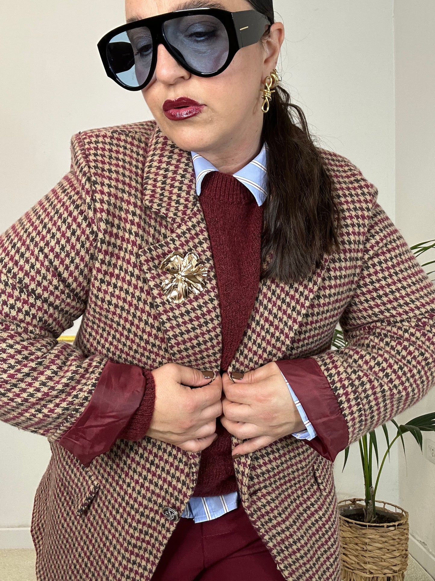 GIACCA PIED DE POULE