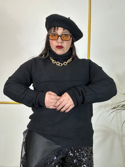 MAGLIA BASICA COLLO ALTO LAURA