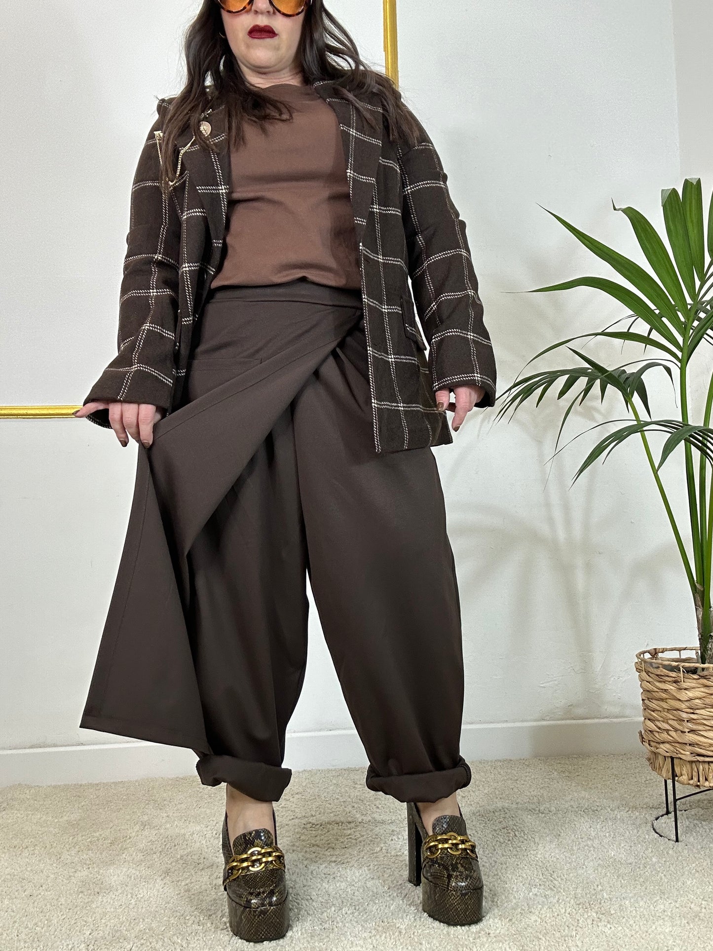 PANTALONE CAFFÈ MIRIANA