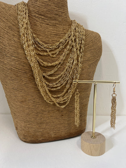 Set collana+orecchini