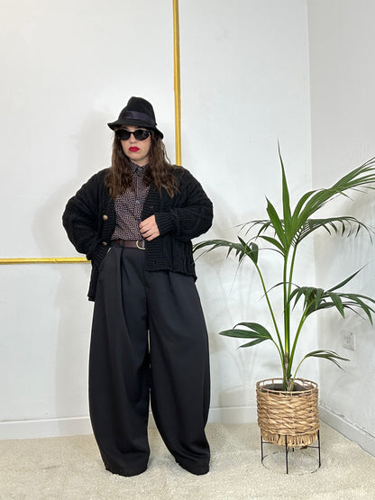 PANTALONE NASTI NERO