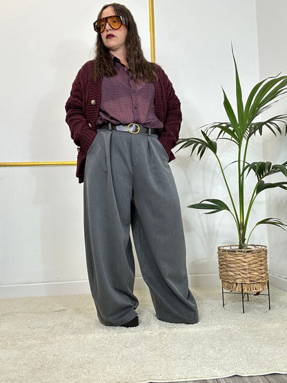 PANTALONE NASTI GRIGIO