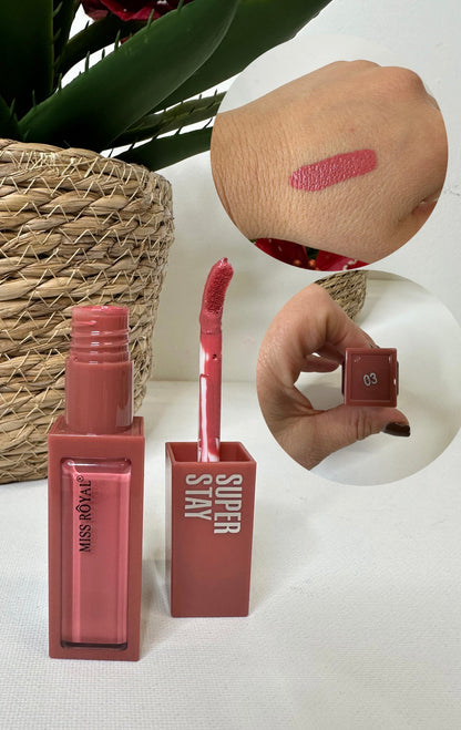 MISS ROYAL – Velvet Matte Lip Glaz