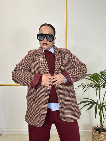 GIACCA PIED DE POULE