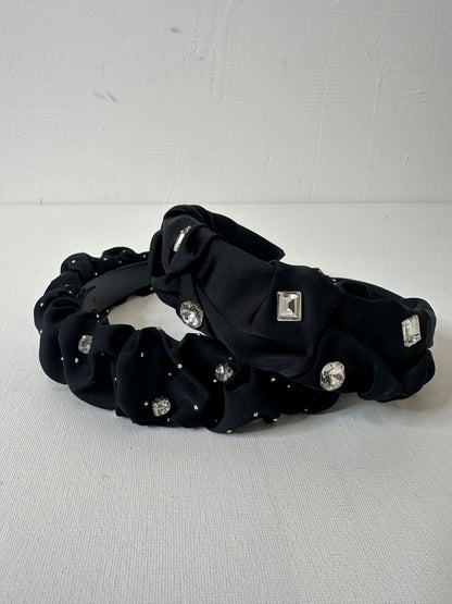 CERCHIETTO NERO STRASS