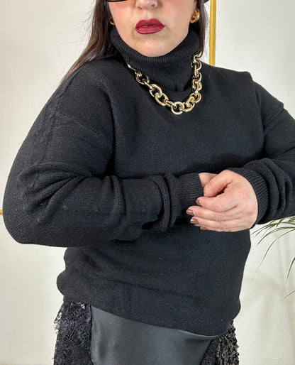 MAGLIA BASICA COLLO ALTO LAURA