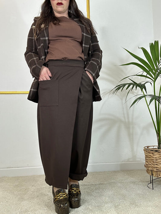 PANTALONE CAFFÈ MIRIANA