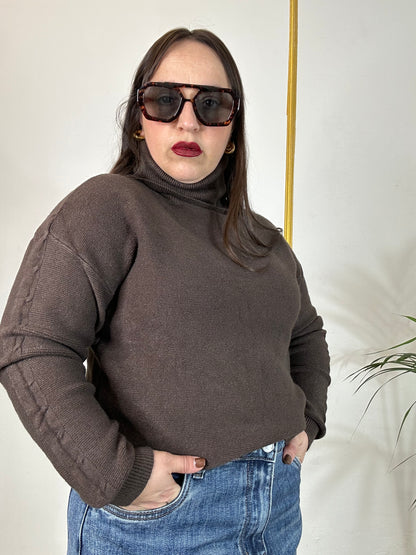 MAGLIA BASICA COLLO ALTO LAURA