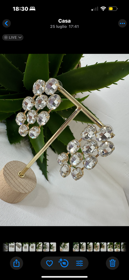 ORECCHINI DI STRASS