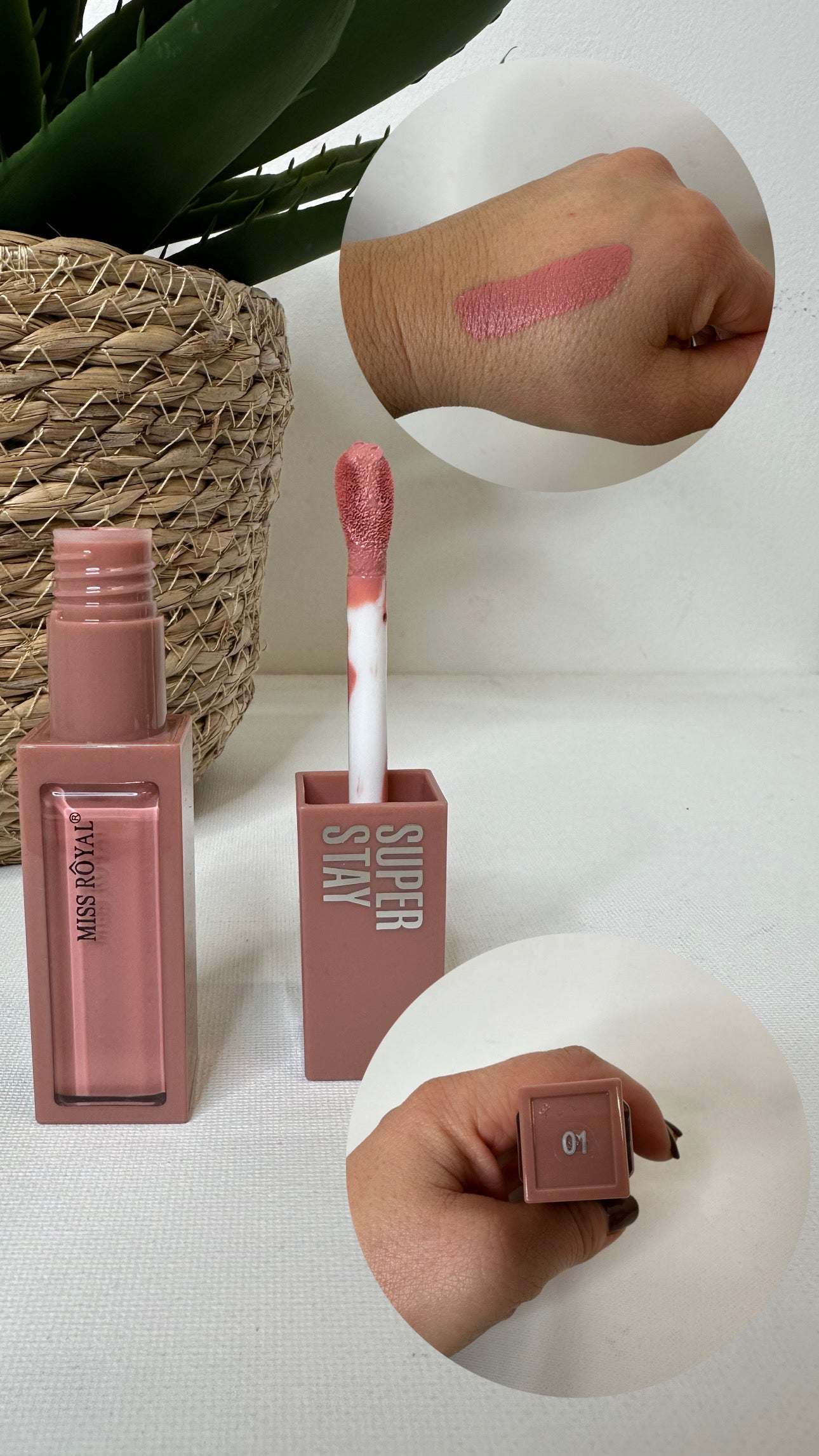 MISS ROYAL – Velvet Matte Lip Glaz