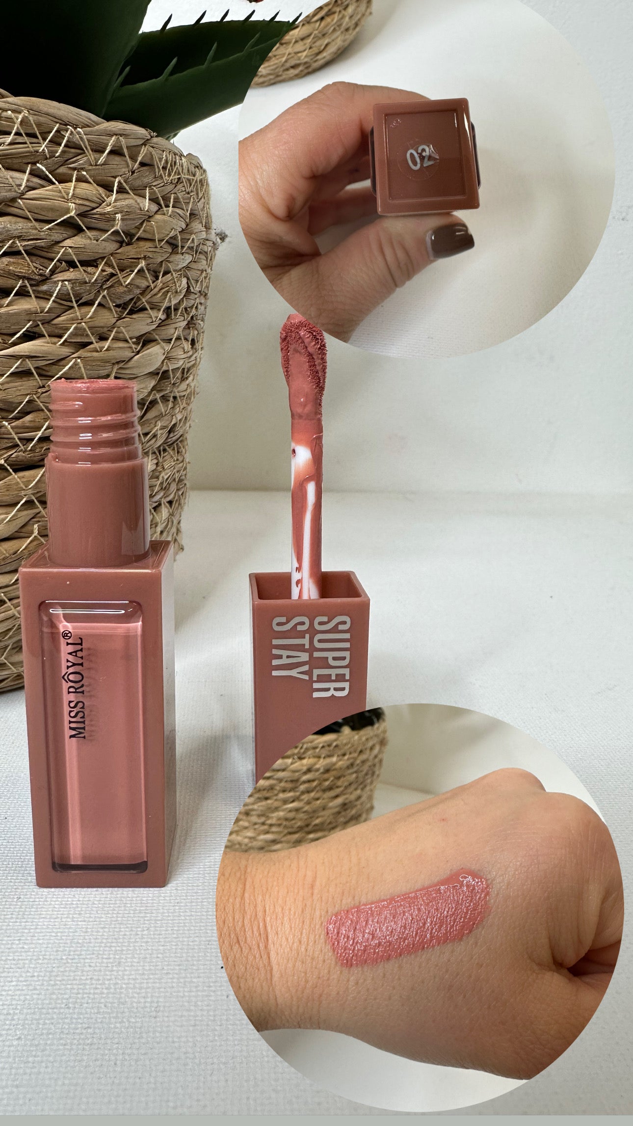 MISS ROYAL – Velvet Matte Lip Glaz